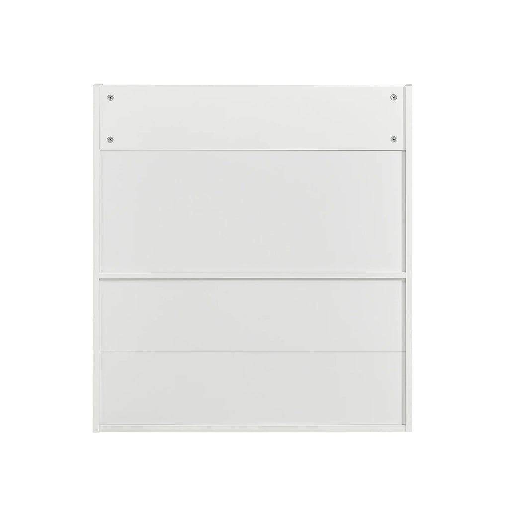 SoBuy KMB01 children's shelf with 3 storage compartments and 2 open compartments newspaper stand storage shelf White