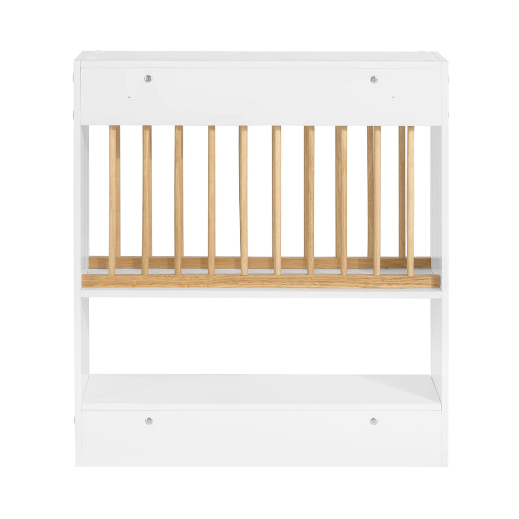 SoBuy KCR09-W plates Holder for 11 plates plates Shelf Wall Shelf with 7 Metal Hooks Plate Stand Kitchen Shelf with One Comb
