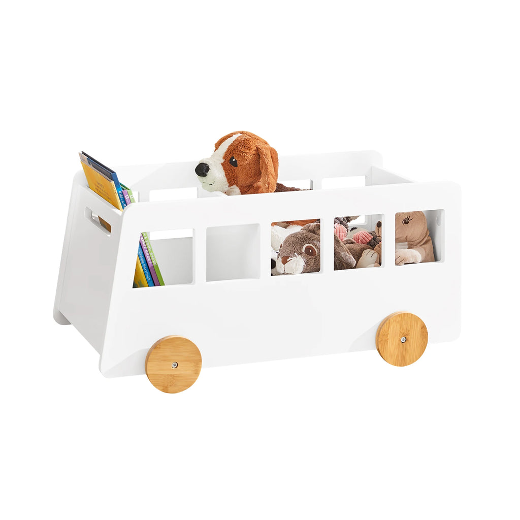 SoBuy KMB41-W children's shelf storage shelf for children books stand toys shelf Bookshelf Children BHT approx: 68x33x43cm