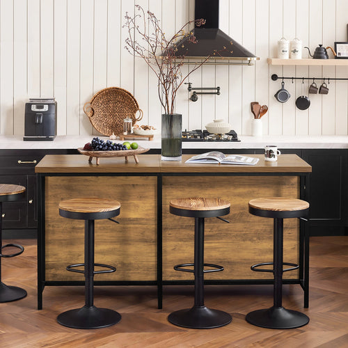 Îlot de cuisine industriel 170 cm – charge 150 kg