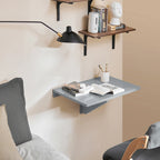 Table murale rabattable blanche