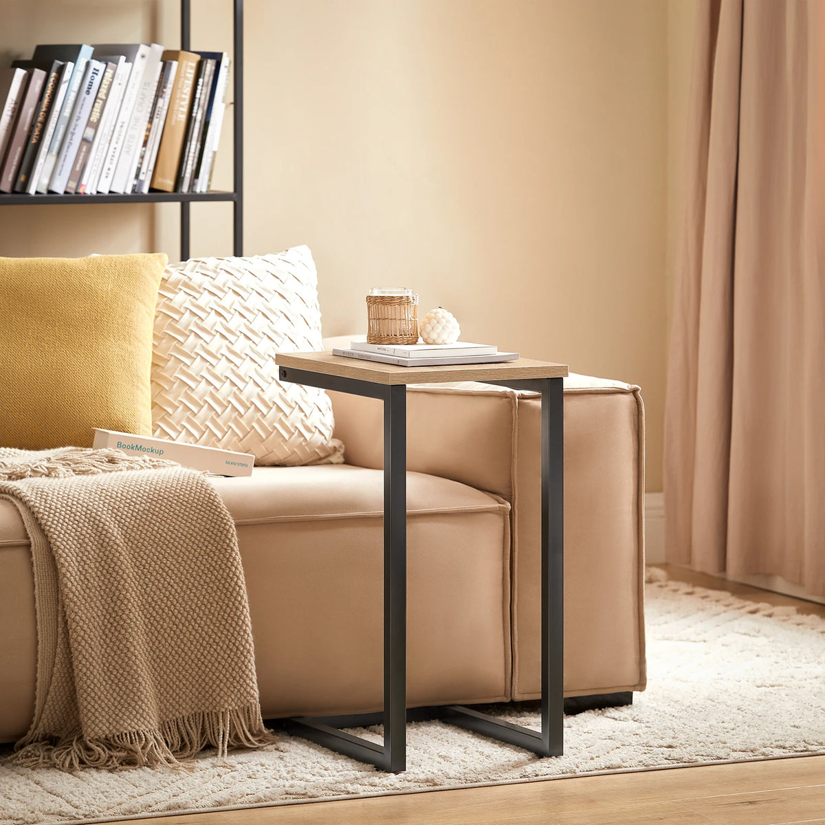 SoBuy FBT44 bed table side table table coffee table sofa table laptop table care table BHT approx.: 30x60x40cm