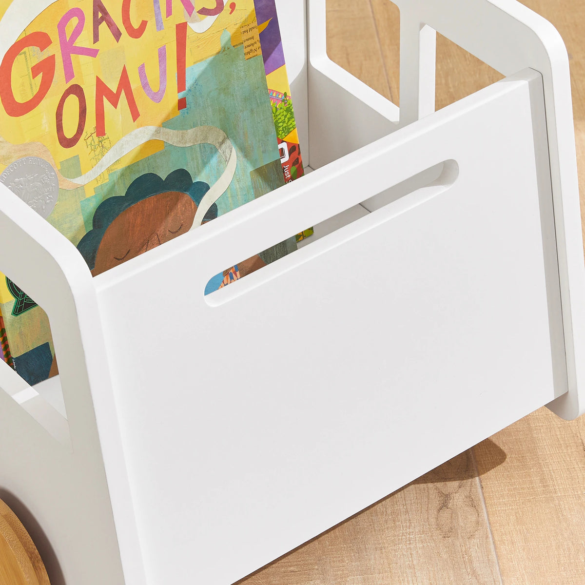 SoBuy KMB41-W children's shelf storage shelf for children books stand toys shelf Bookshelf Children BHT approx: 68x33x43cm