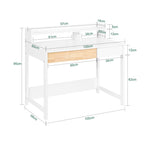 Bureau d’angle avec rangements
