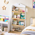 Bibliothèque enfant étroite