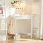 Petit bureau avec tiroir et crochets