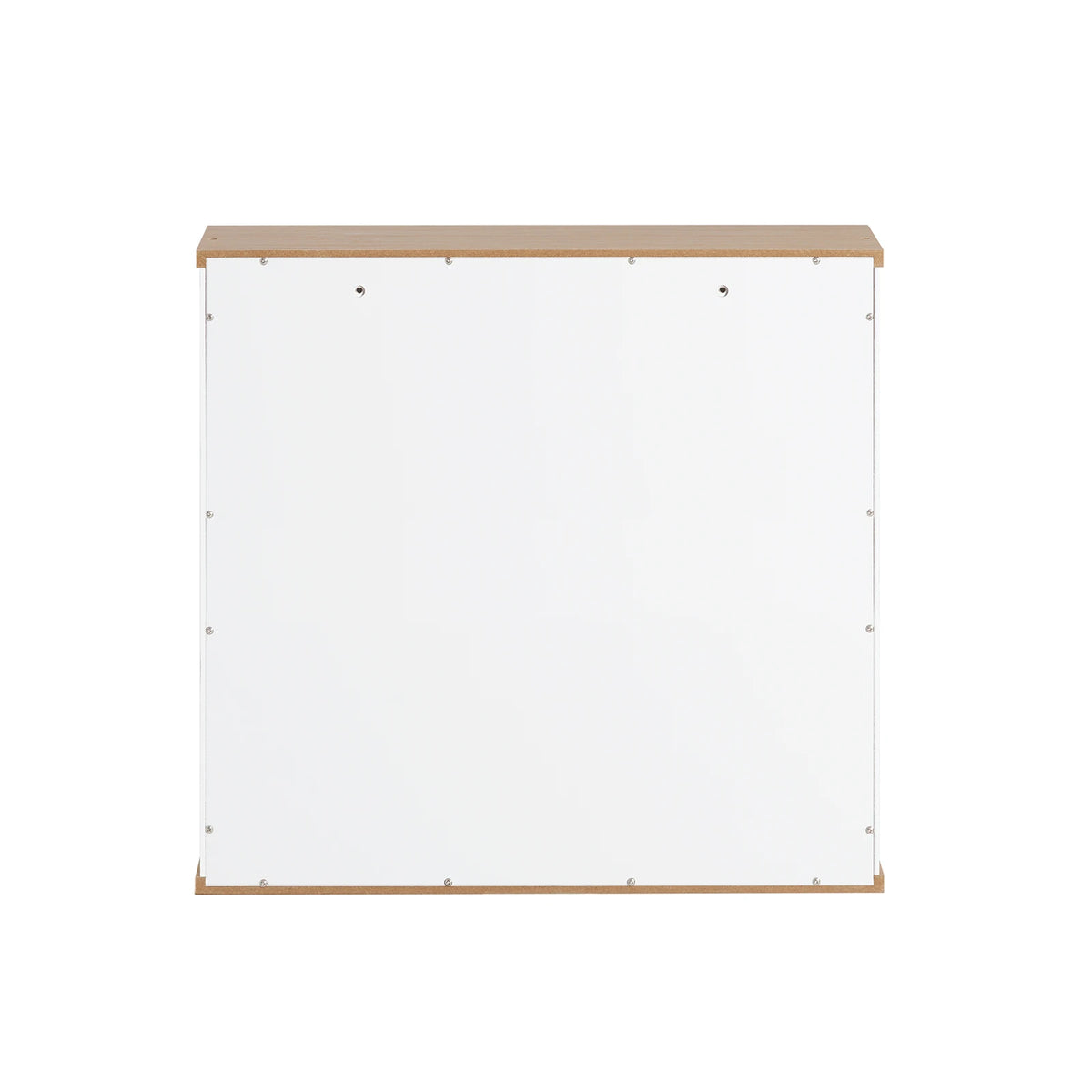 SoBuy BZR42-W Hanging wardrobe with Slat Doors Wall Cabinet Hanging wardrobe Kitchen wardrobe Medicine wardrobe Bathroom furniture