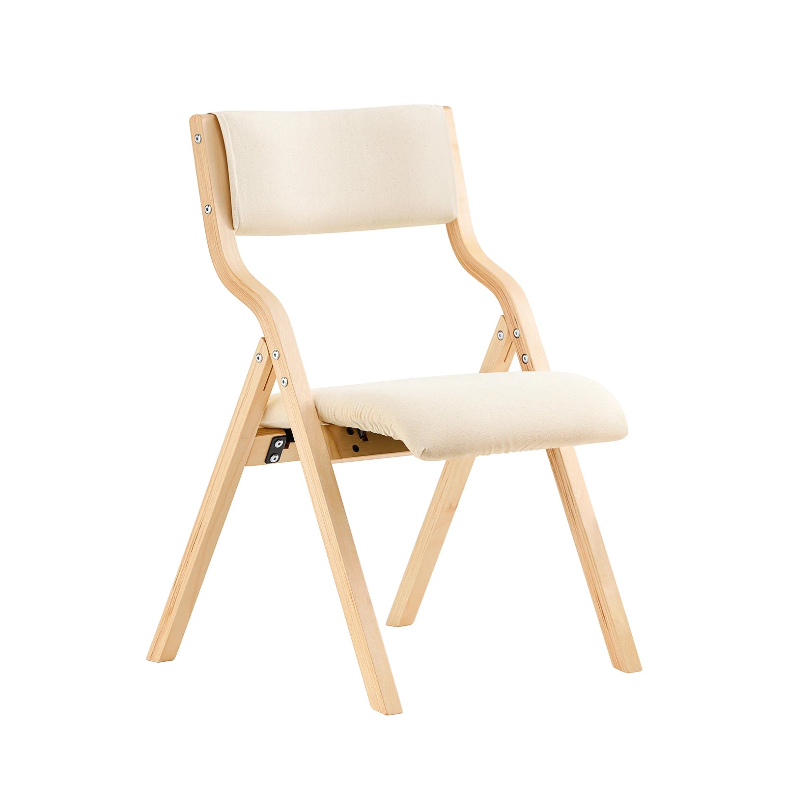 SoBuy FST40 folding chair dining chair kitchen chair with upholstered seat and backrest