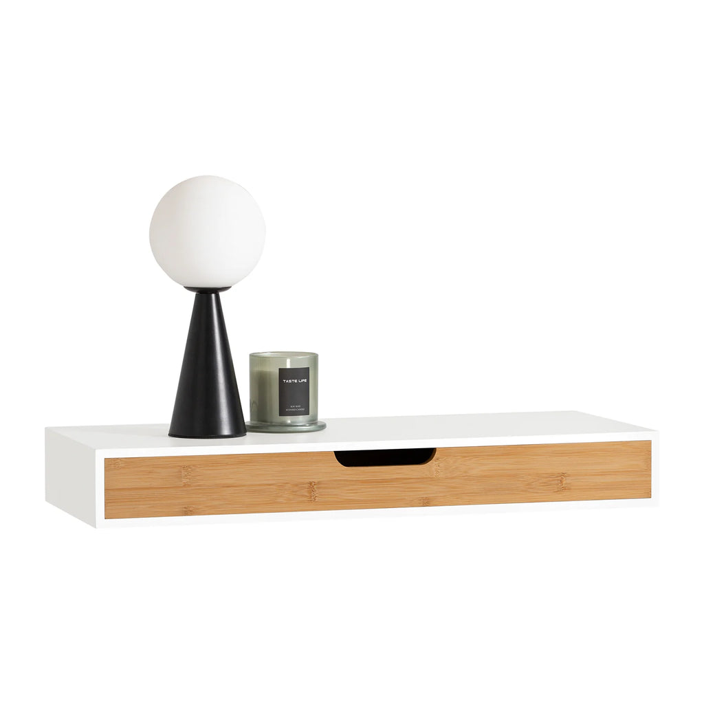 SoBuy FRG93-WN Suspended Rack Wall Cabinet Hanging wardrobe Wall drawer Hanger No Matter B 60cm