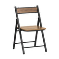 Chaise pliante vintage en métal