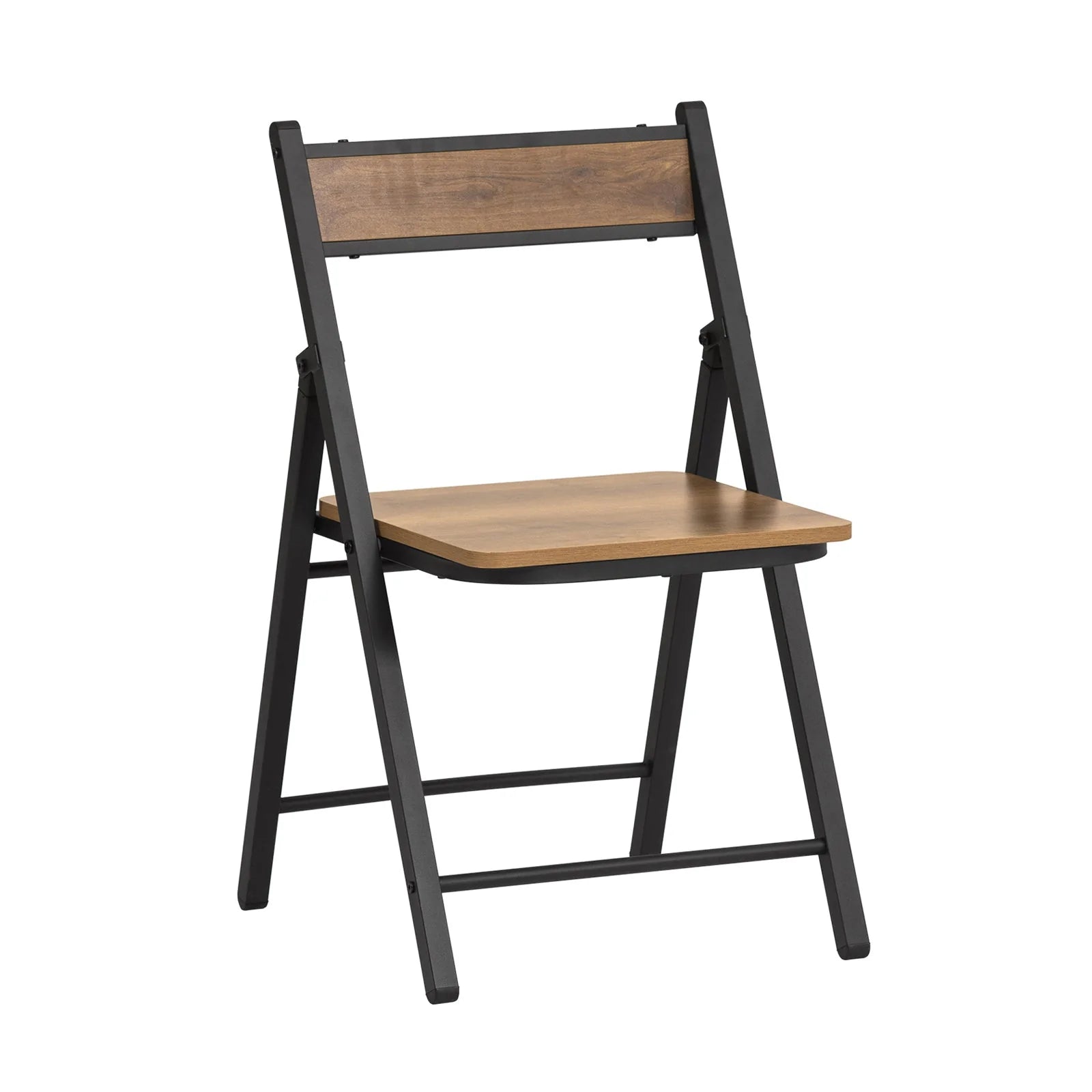 SoBuy FST88-PF Office Chair Folding Chair Kitchen chair Seat Height 43cm Vintage Measurements approx. 46x80x48cm