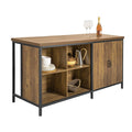 SoBuy KNL01-F Kitchen Island Freestanding Kitchen wardrobe Highborad Dresser wardrobe Sideboard Bar Table Buffet Industrial Design