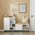SoBuy FSB62-W shoe wardrobe kitchen wardrobe sideboard sliding doors dresser wardrobe side wardrobe storage s wardrobe