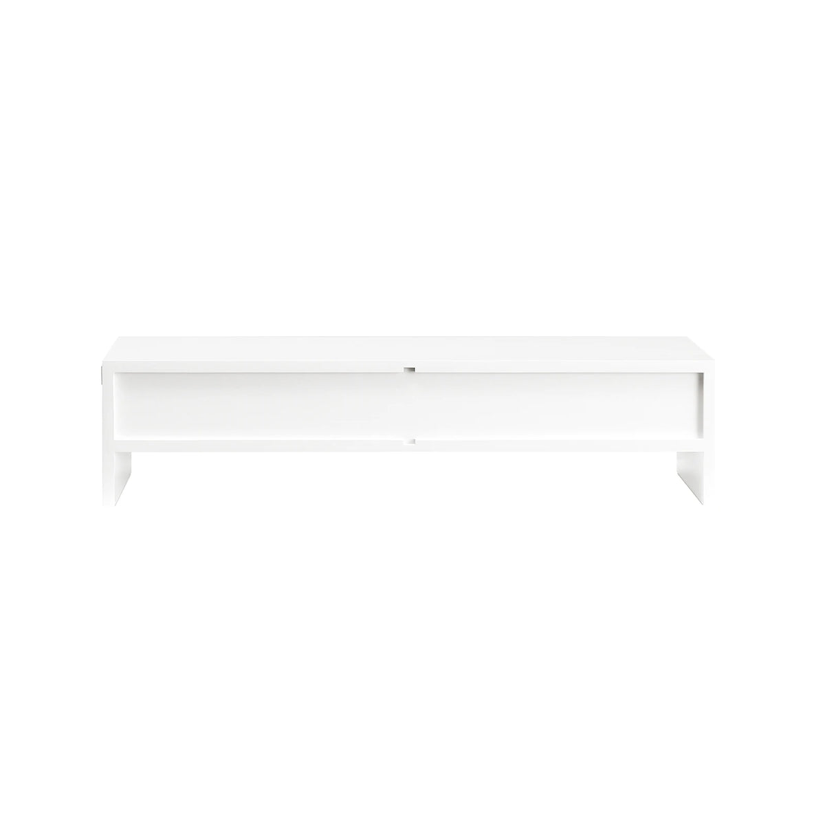 SoBuy BBF02 monitor screen stand monitor increase monitor stand with 2 drawers BHT approx. 47x11x18cm