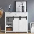 SoBuy FSB74-W kitchen wardrobe sideboard with sliding doors wardrobe buffet storage s wardrobe dresser White BHT approx: 104x93x35cm