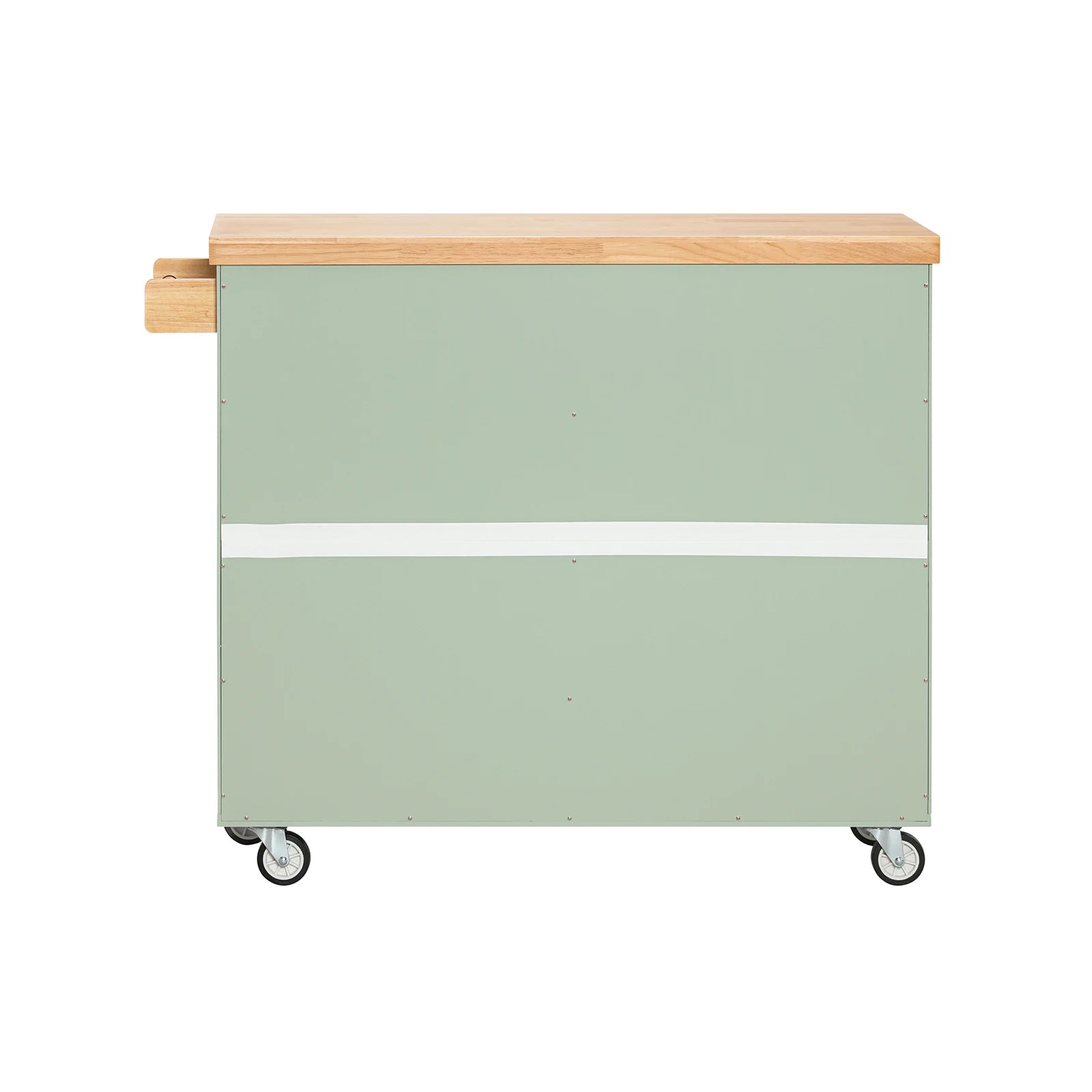 SoBuy FKW114 Kitchen Trolley with Wine Glass Holder and Bottle Holder for Light Mobility Sideboards for kitchen and Dining Room
