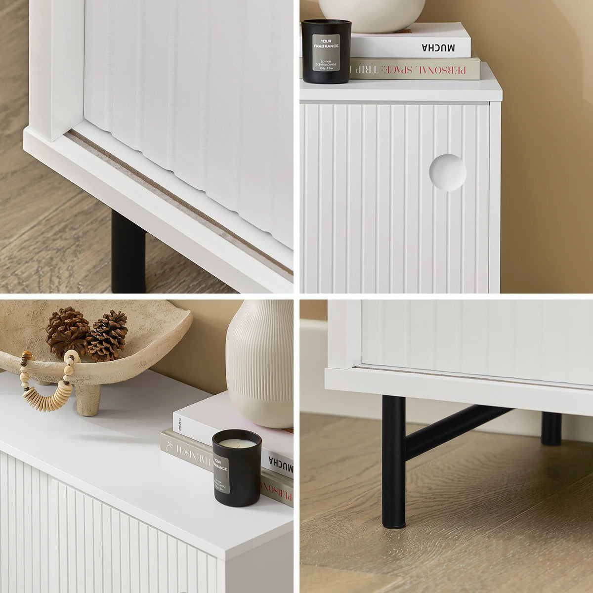 SoBuy FSB62-W shoe wardrobe kitchen wardrobe sideboard sliding doors dresser wardrobe side wardrobe storage s wardrobe