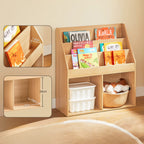 Étagère enfant avec bacs de rangement