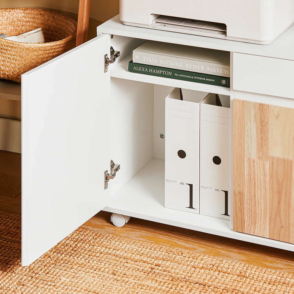 SoBuy ASK04-WN files wardrobe file wardrobe dare printer table printing stand roll container warehouse wardrobe wardrobe for office