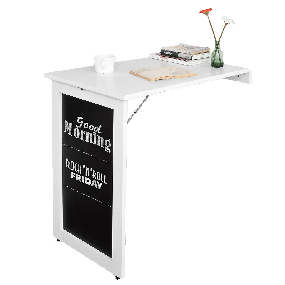 Table murale avec tableau mémo