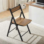 Chaise pliante vintage en métal