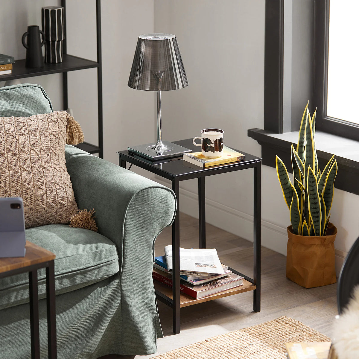 SoBuy FBT99-F set side table set table coffee table stackable sofa table coffee table laptop table care table living room table