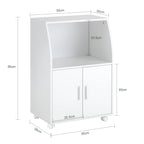 Desserte micro-ondes compacte