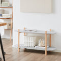 SoBuy HSTR01 Bookshelf Multifunctional Shelf Stand Rack With 2 Shelves coffee table Shelf Cantil 100x52x33cm