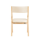 Chaise pliante en bouleau