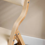 Chaise pliante en bouleau