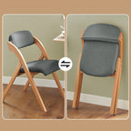 Chaise pliante rembourrée