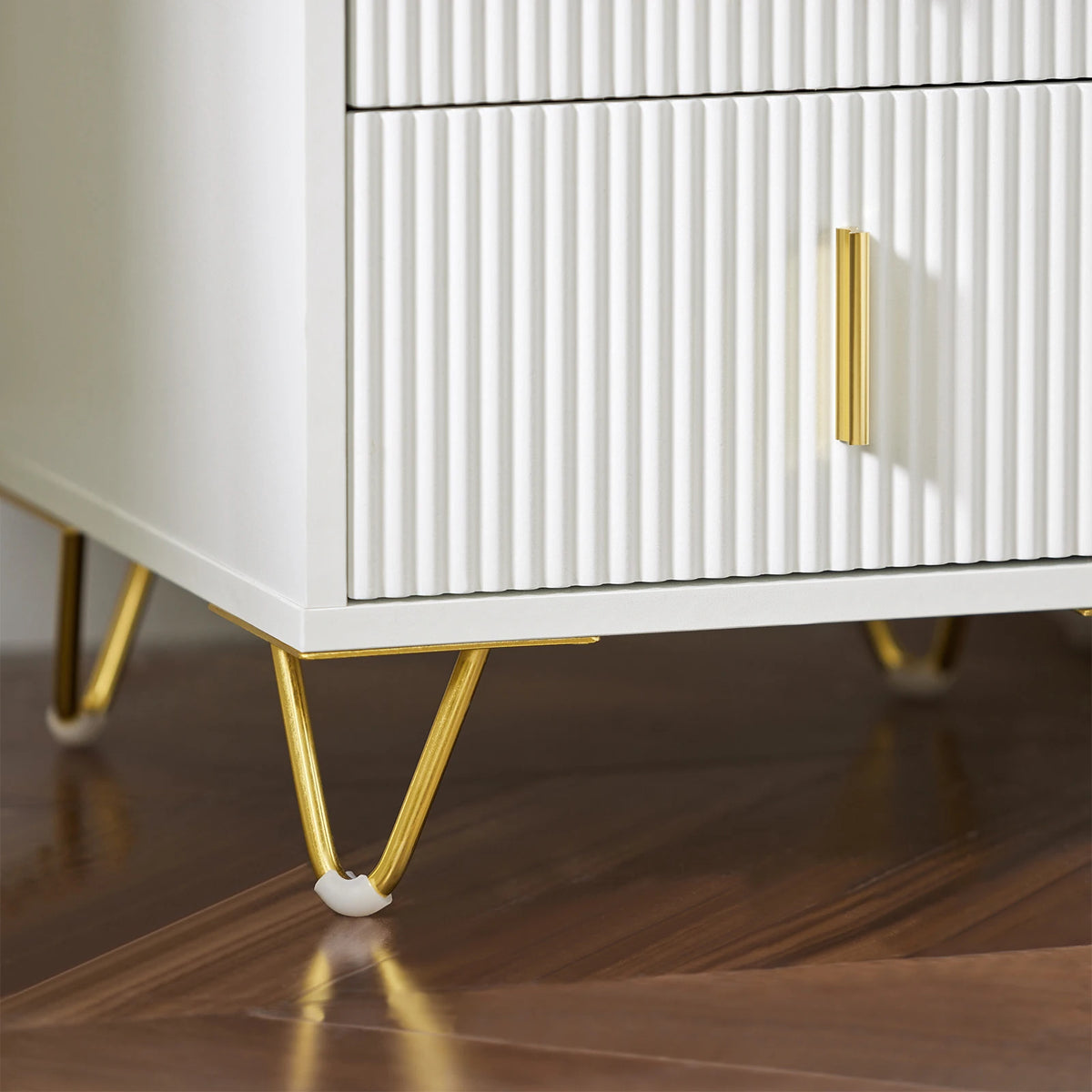 SoBuy FBT115 2 drawer bedside table for box spring bed sofa table side table table phone table bedside cabinet