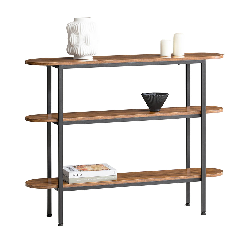 Sobuy Fsb67-Ws Console Table Hallway Table Sideboard Narrow Side Table Sofa Table Decorative Table W X H X D Approx: 110X86X25Cm