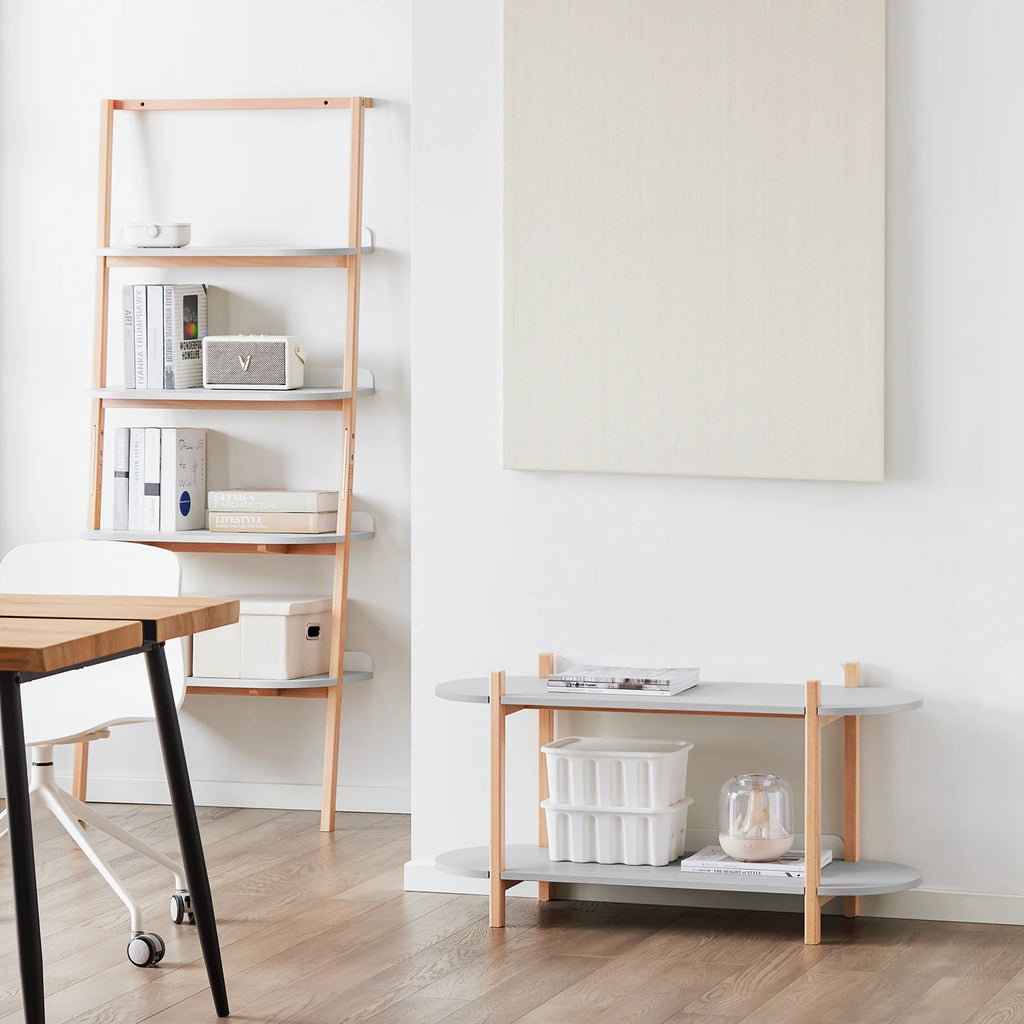 SoBuy HSTR01 Bookshelf Multifunctional Shelf Stand Rack With 2 Shelves coffee table Shelf Cantil 100x52x33cm