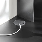 Bureau mural rabattable noir