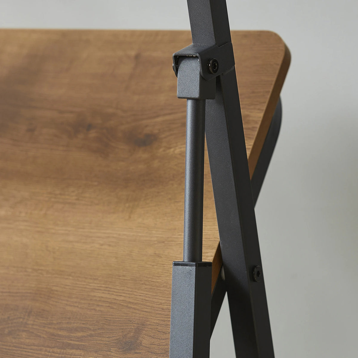 SoBuy FST88-PF Office Chair Folding Chair Kitchen chair Seat Height 43cm Vintage Measurements approx. 46x80x48cm