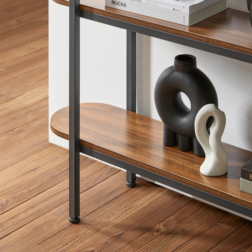 Sobuy Fsb67-Ws Console Table Hallway Table Sideboard Narrow Side Table Sofa Table Decorative Table W X H X D Approx: 110X86X25Cm